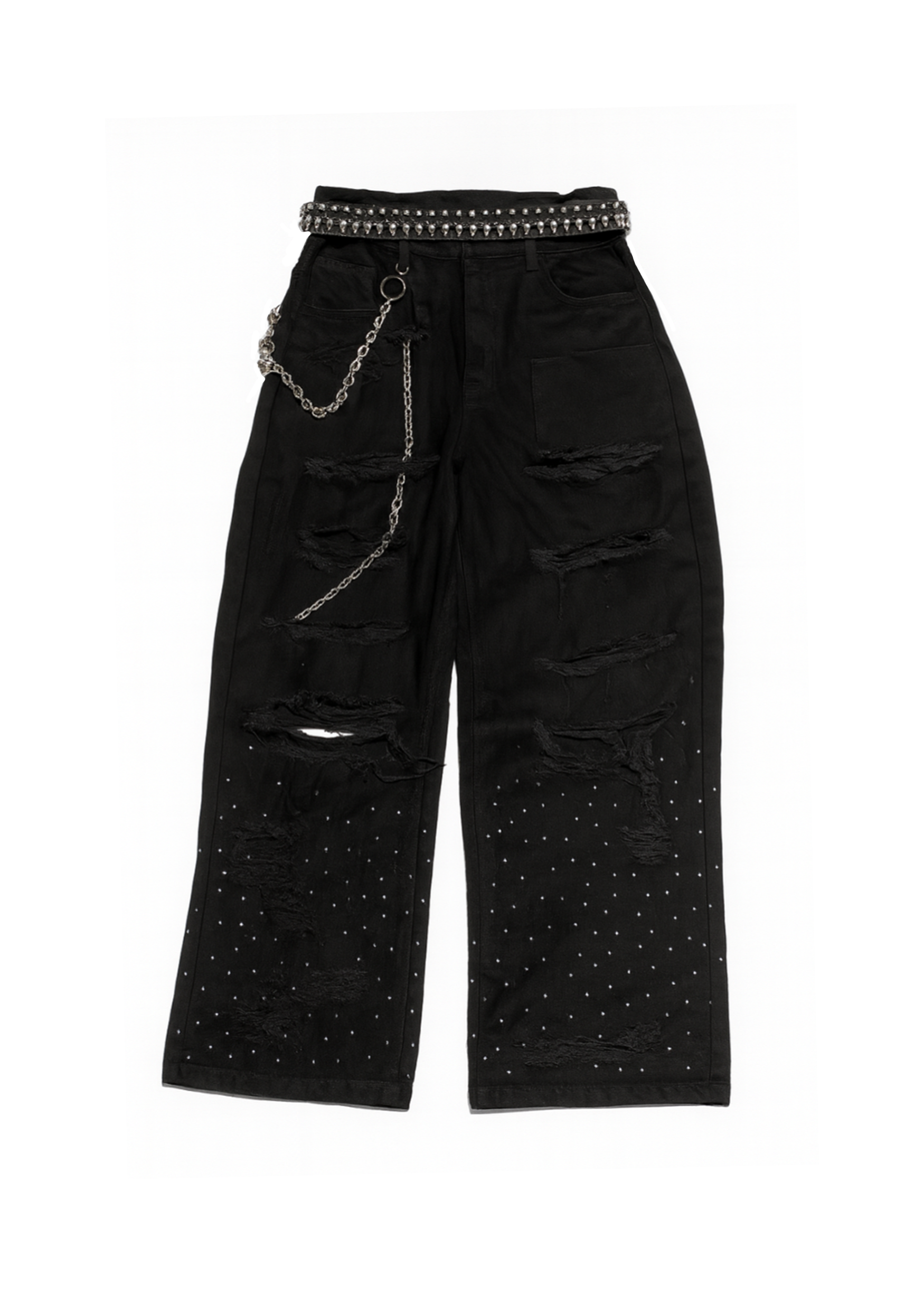 Denim In Distress Black